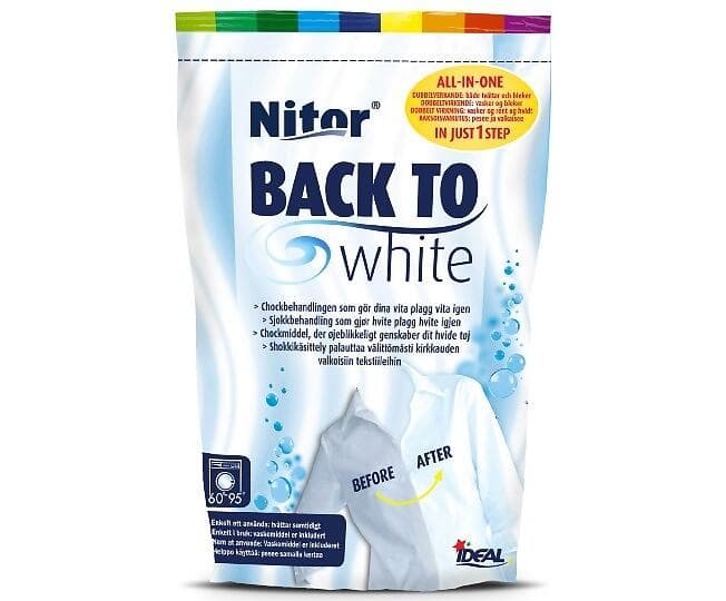 Nitor Back to White Textilfärg