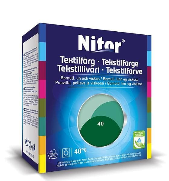 Nitor Textilfärg Kaktus 40 400/800g