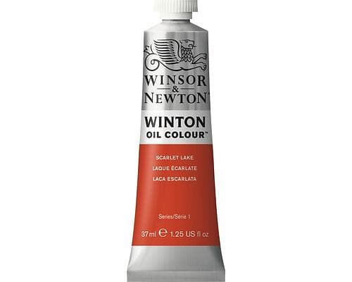 Winsor & Newton Winton Oljefärg Scarlet Lake 603 37ml