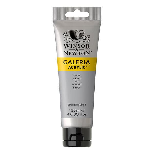 Winsor & Newton Galeria Akrylfärg Silver 617 120ml