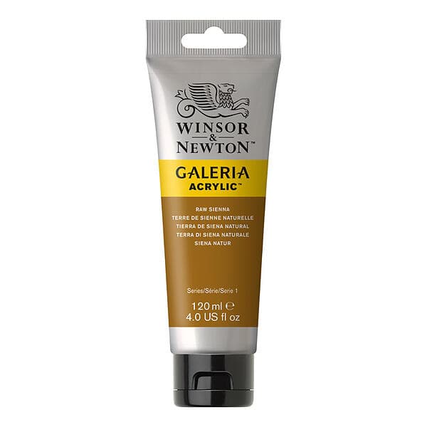 Winsor & Newton Galeria Akrylfärg Raw Sienna 552 120ml