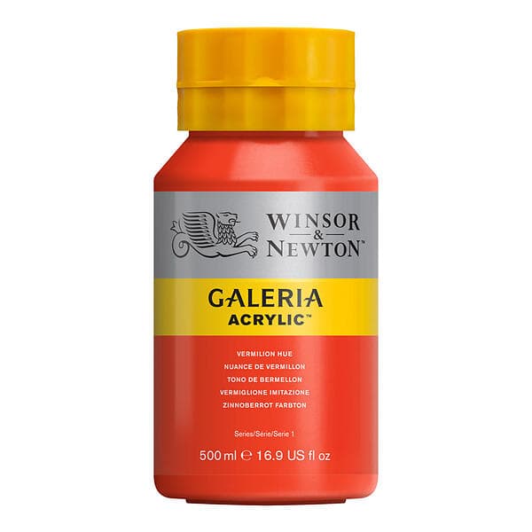 Winsor & Newton Galeria Akrylfärg Vermilion Hue 682 500ml