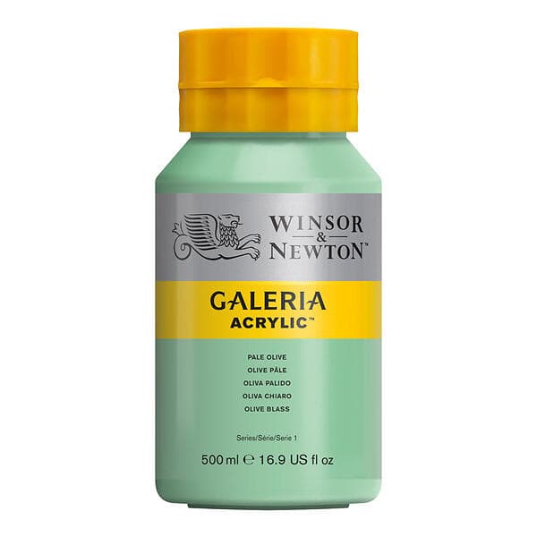 Winsor & Newton Galeria Akrylfärg Pale Olive 435 500ml