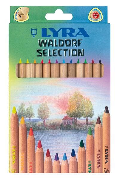 Lyra Waldorf Selection Färgpennor 12st