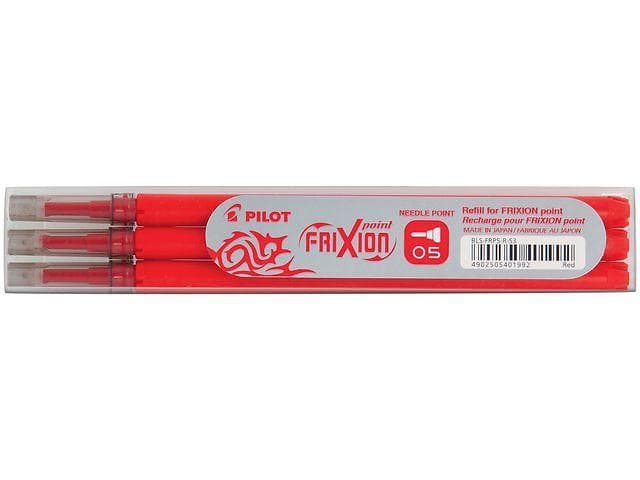 Pilot Frixion Point Patron 0.5mm (Röd) 3st