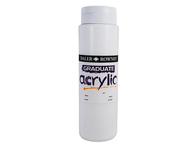 Daler-Rowney Graduate Akrylfärg Vit 500ml