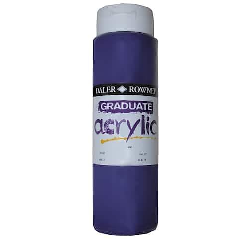 Daler-Rowney Graduate Akrylfärg Lila 500ml