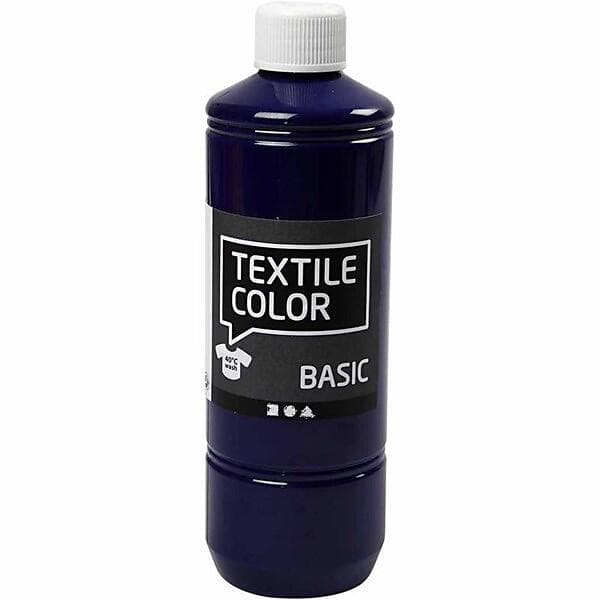 Creativ Company Textile Color Basic Textilfärg Briljantblå 500ml