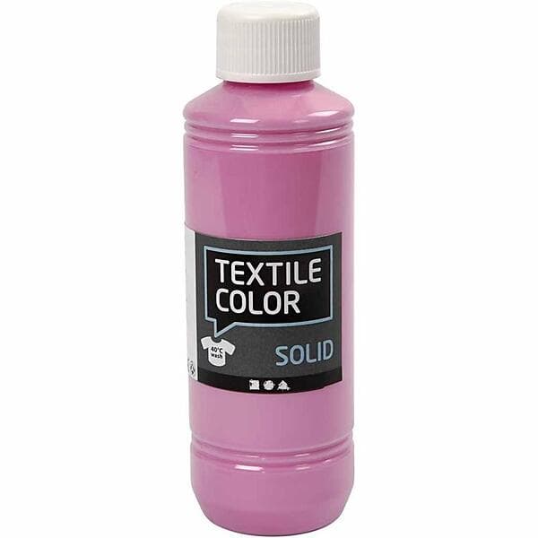 Creativ Company Textile Color Solid Textilfärg Rosa 250ml