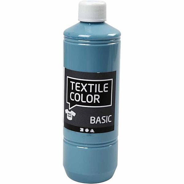 Creativ Company Textile Color Basic Textilfärg Duvblå 500ml