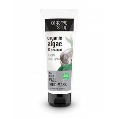 Organic Shop Algae & Sea Mud Face Mask 75ml