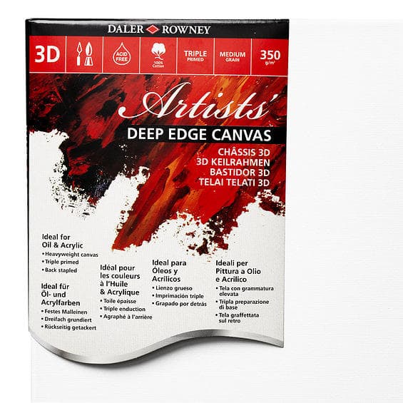 Daler-Rowney Artists Deep Edge Canvas 60x80cm