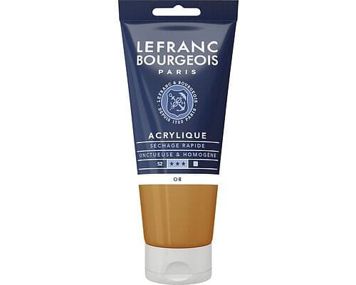 Lefranc Bourgeois Akrylfärg Gold 80ml