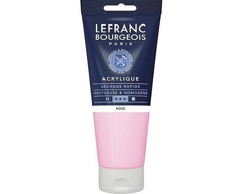 Lefranc Bourgeois Akrylfärg Rose 80ml