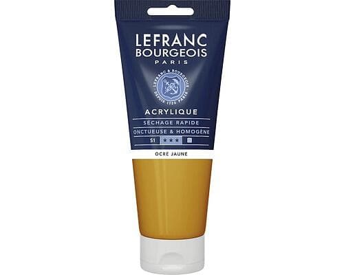 Lefranc Bourgeois Akrylfärg Yellow Ochre 80ml