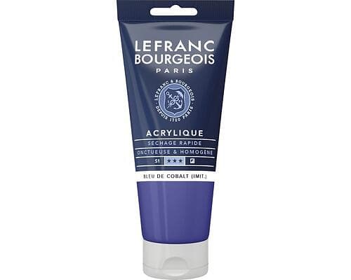 Lefranc Bourgeois Akrylfärg Cobalt Blue Hue 80ml