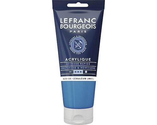 Lefranc Bourgeois Akrylfärg Cerulean Blue Hue 80ml