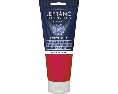Lefranc Bourgeois Akrylfärg Primary Red 80ml