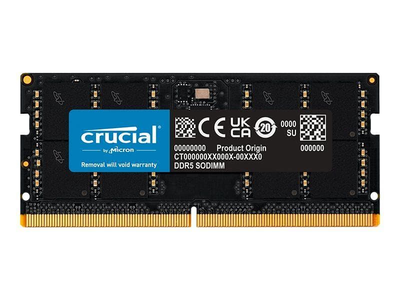 Crucial SO-DIMM DDR5 4800MHz 16GB (CT16G48C40S5)