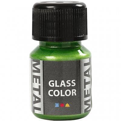 Creativ Company Glass Color Metall Glasfärg Grön 35ml