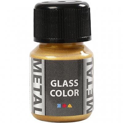 Creativ Company Glass Color Metall Glasfärg Guld 35ml