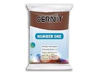 Cernit Number One 800 Brun Polymerlera 56g