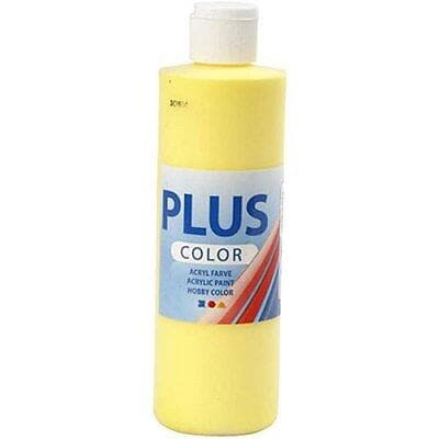 Creativ Company Plus Color Akrylfärg Primary Yellow 250ml