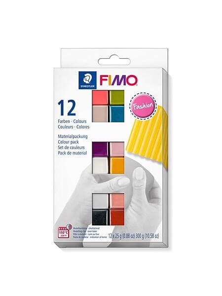 Staedtler Fimo Fashion Colour Pack Modellera 12x25g