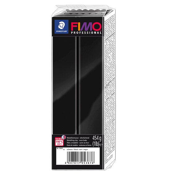 Staedtler Fimo Professional 9 Black Modellera 454g