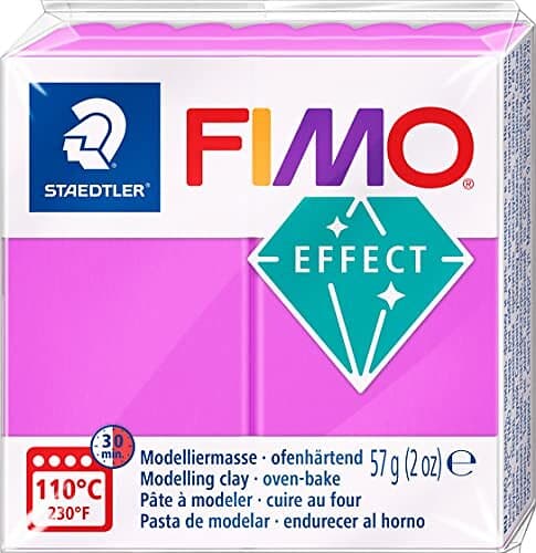 Staedtler Fimo Effect 601 Neon Purple Modellera 57g