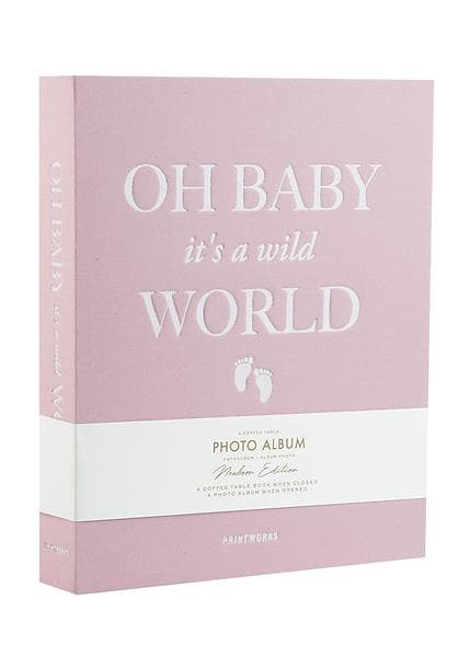 Printworks Baby It's a Wild World Fotoalbum 30 21x28cm