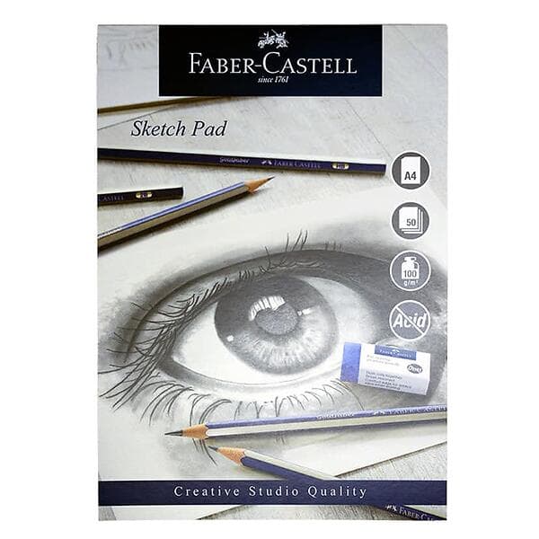 Faber-Castell Skissblock A4 100g 50 Blad