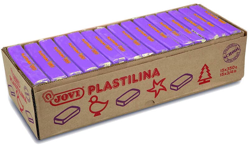 Jovi Plastilina Lila Modellera 15x350g
