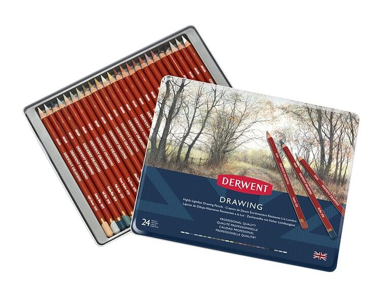 Derwent Drawing Pencils Blyertspennor 24-pack