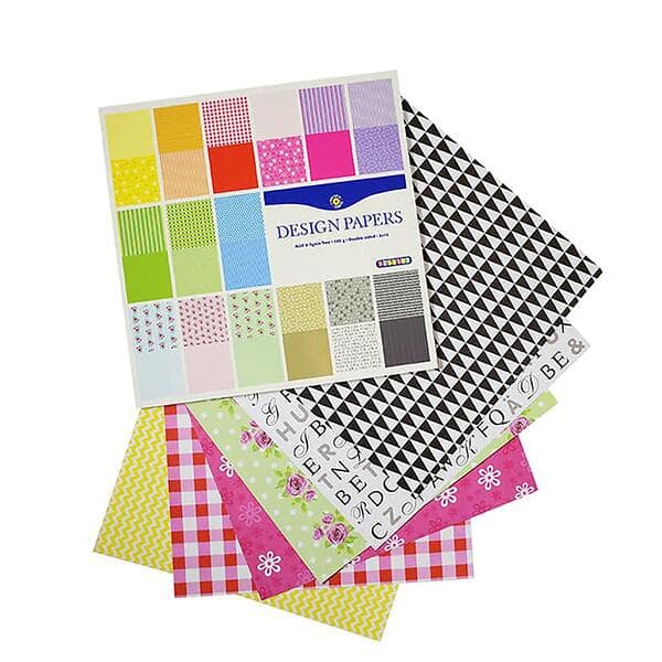 Playbox Mönstrade Papper 30,5x30,5cm 180g 30 Blad