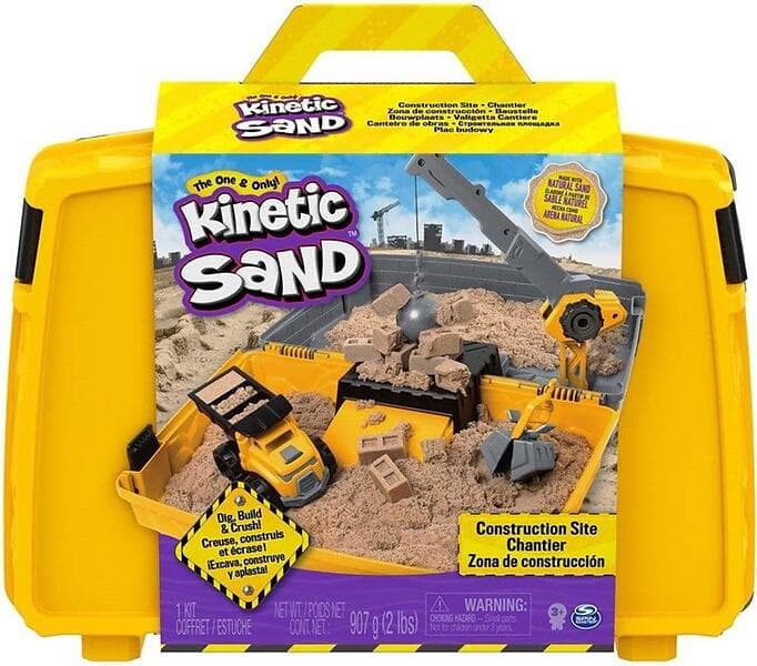 Spin Master Kinetic Sand Construction Site 907g