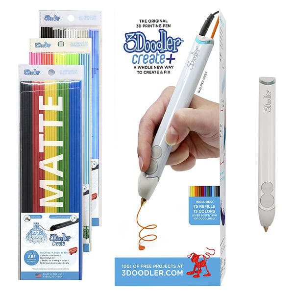 3doodler Create+ Essentials 3D Printing Pen Set