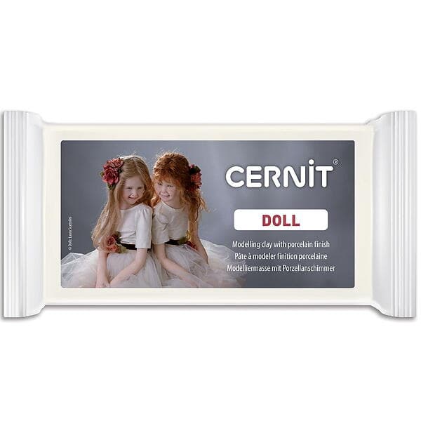 Cernit Doll Vit Polymerlera 500g