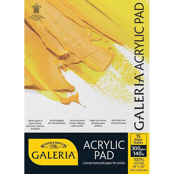 Winsor & Newton Galeria Akrylblock A3 300g 15 Blad