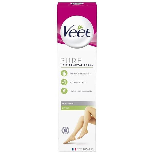 Veet Dry Skin Hair Removal Cream 200ml