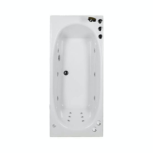 Bathlife Bubbelbadkar Fridfull Vänster Intro 150x70 (Vit)