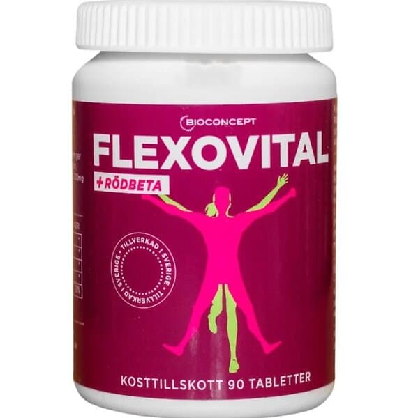 Flexovital + Rödbeta 90 Tabletter