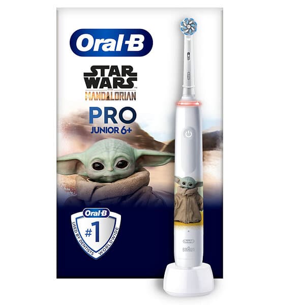 Oral-B Pro Junior 6+ Star Wars Mandalorian Sensitive Clean