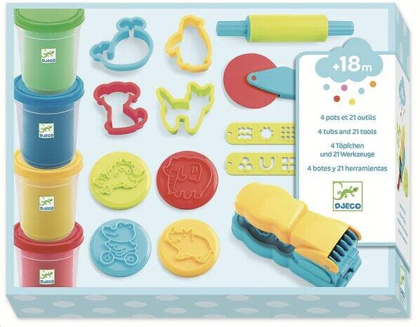 Djeco Plastic Wax & Molds Creative Box