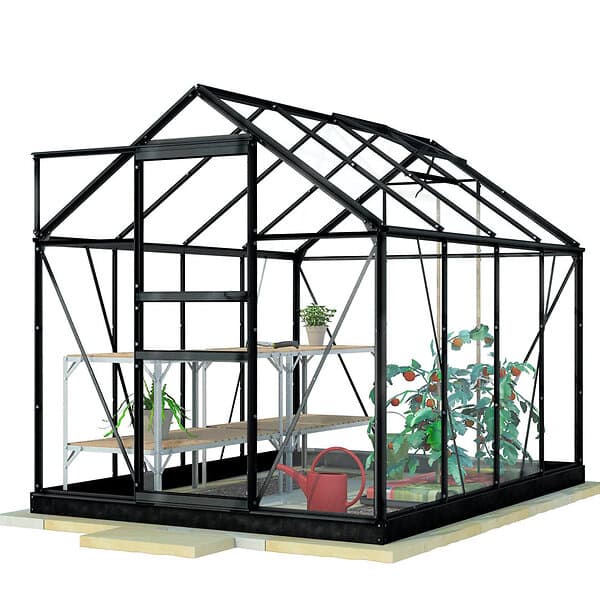 Lykke Växthus 5m² (Polykarbonat)