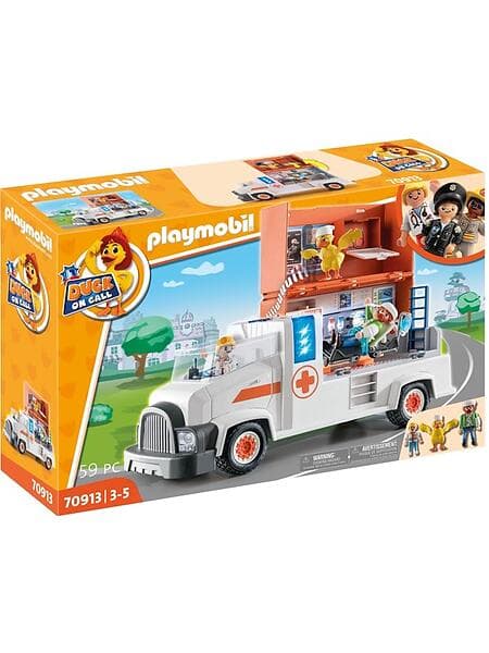 Playmobil Duck On Call 70913 Ambulans