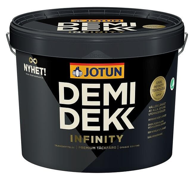 Jotun Demidekk Infinity Premium Täckfärg Bas Vit 10L