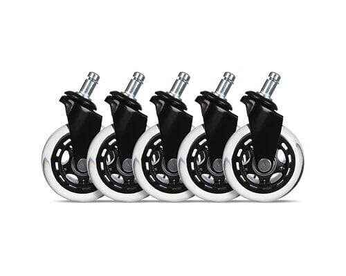 L33T 3 Inch Universal Gaming Chair Casters (5 Pieces)