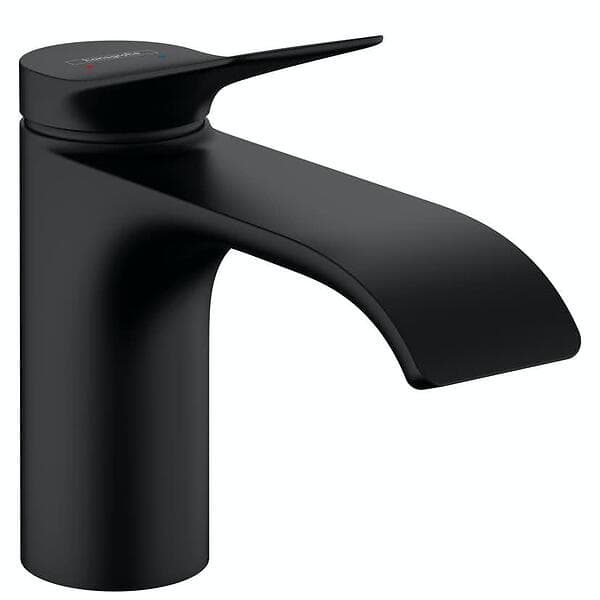 Hansgrohe Vivenis 80 Waterfall Tvättställsblandare 75010670 (Matt Svart)