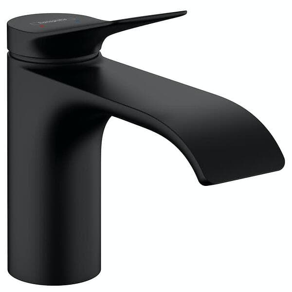 Hansgrohe Vivenis 80 Waterfall Tvättställsblandare 75012670 (Matt Svart)